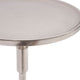 Candlestick Nickel Martini Table