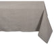 DII Stone Brown Solid Chambray Tablecloth 60"x84"