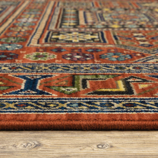 Oriental Weavers Lilihan Indoor Rug Red/ Multi 6'7" X 9'6"