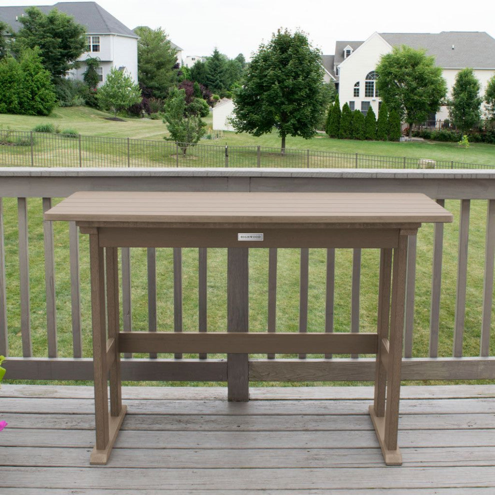 Lehigh Counter Height Balcony Table, Woodland Brown