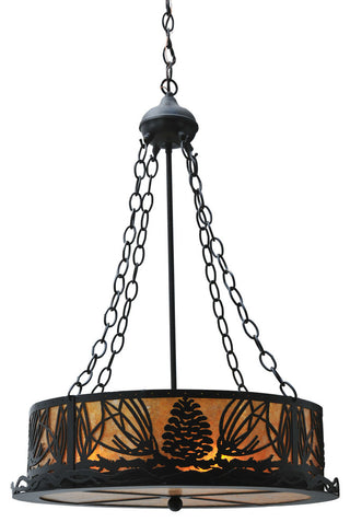 22W Mountain Pine Inverted Pendant