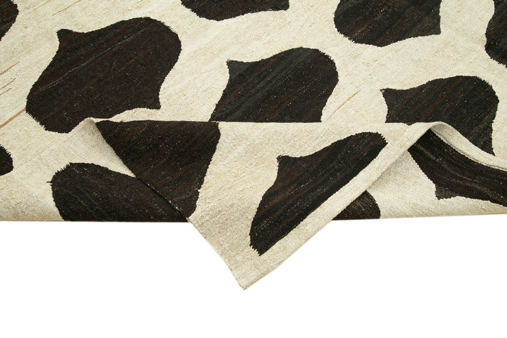 Rug N Carpet - Handwoven Turkish 8' 2'' x 10' 2'' Flatweave Wool Kilim Rug