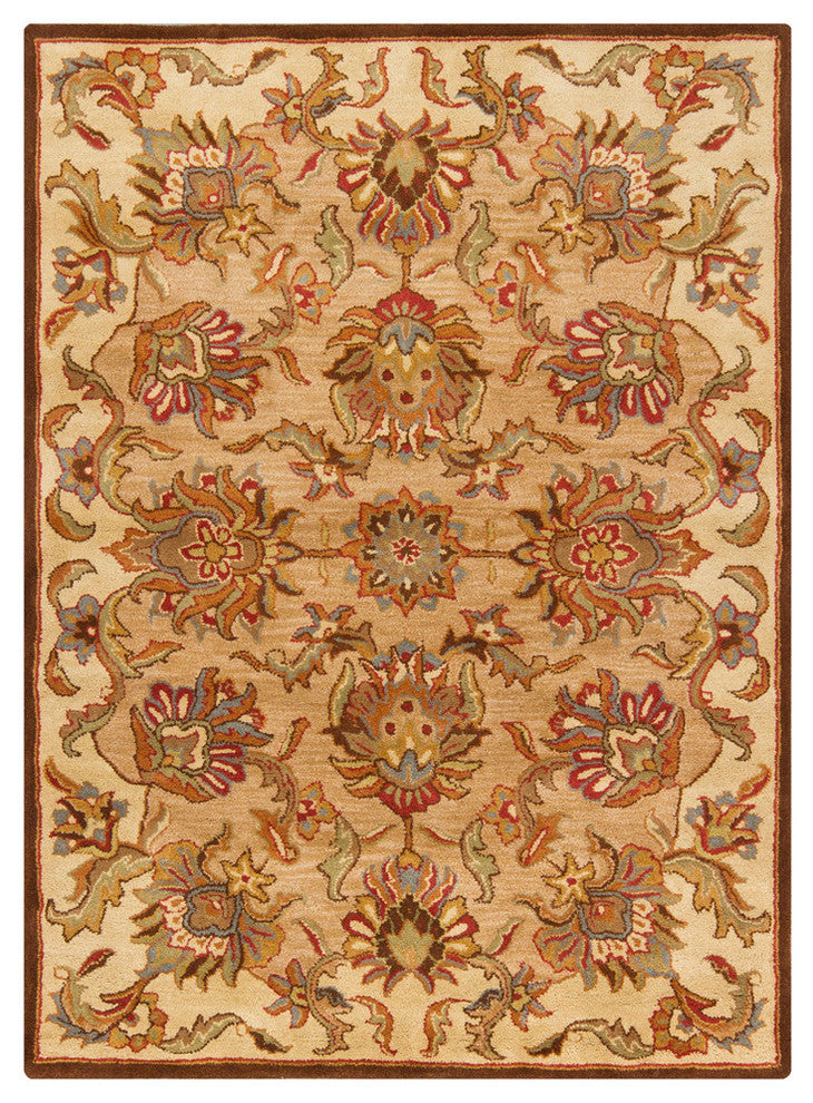 Bajrang Transitional Area Rug, 5'x7'