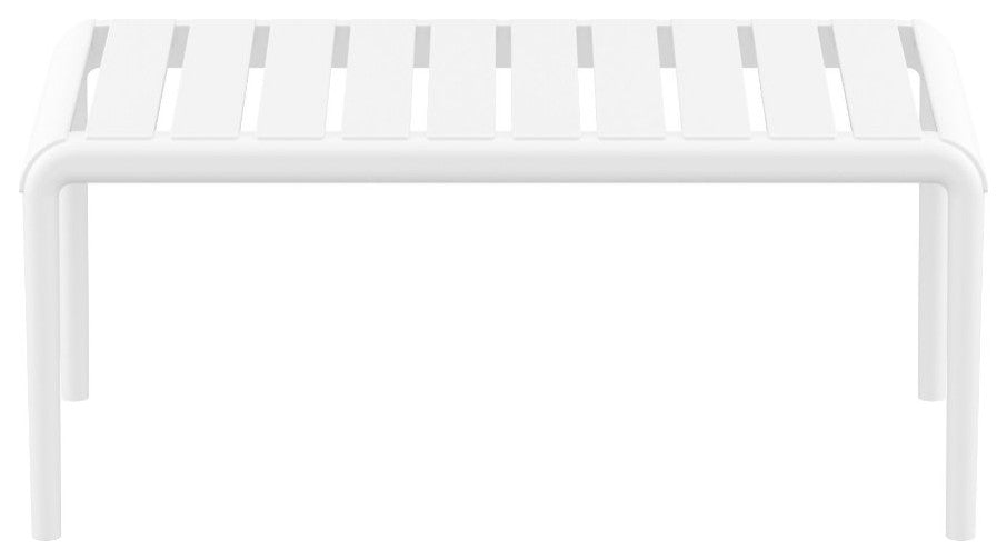 Paris Outdoor Coffee Table White