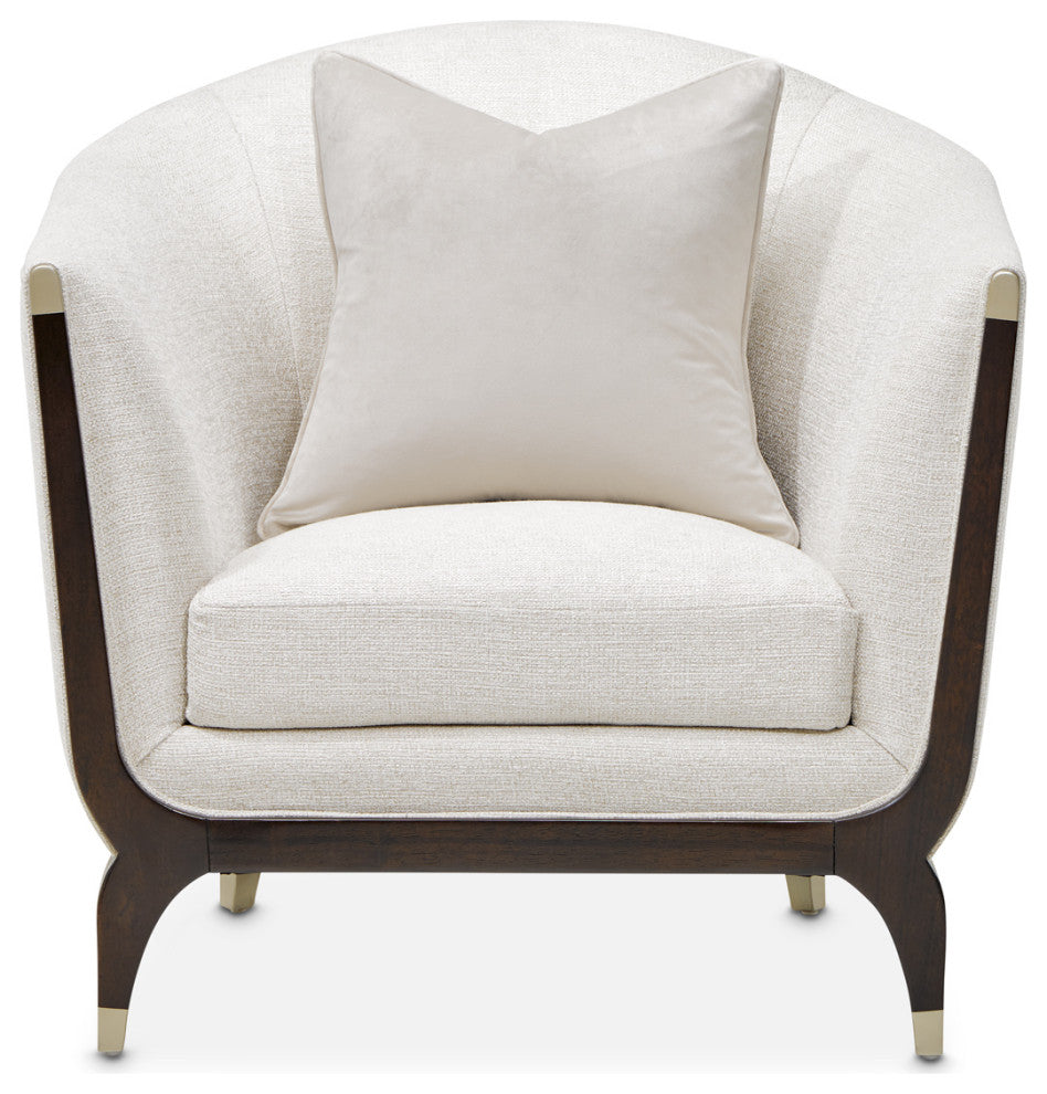 Paris Chic Matching Chair, Cremini/Espresso