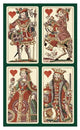 "Hearts (Bauern Hochzeit Deck)" Print by Andreas Benedictus GÃŒÂ¦bl, 20"x32"