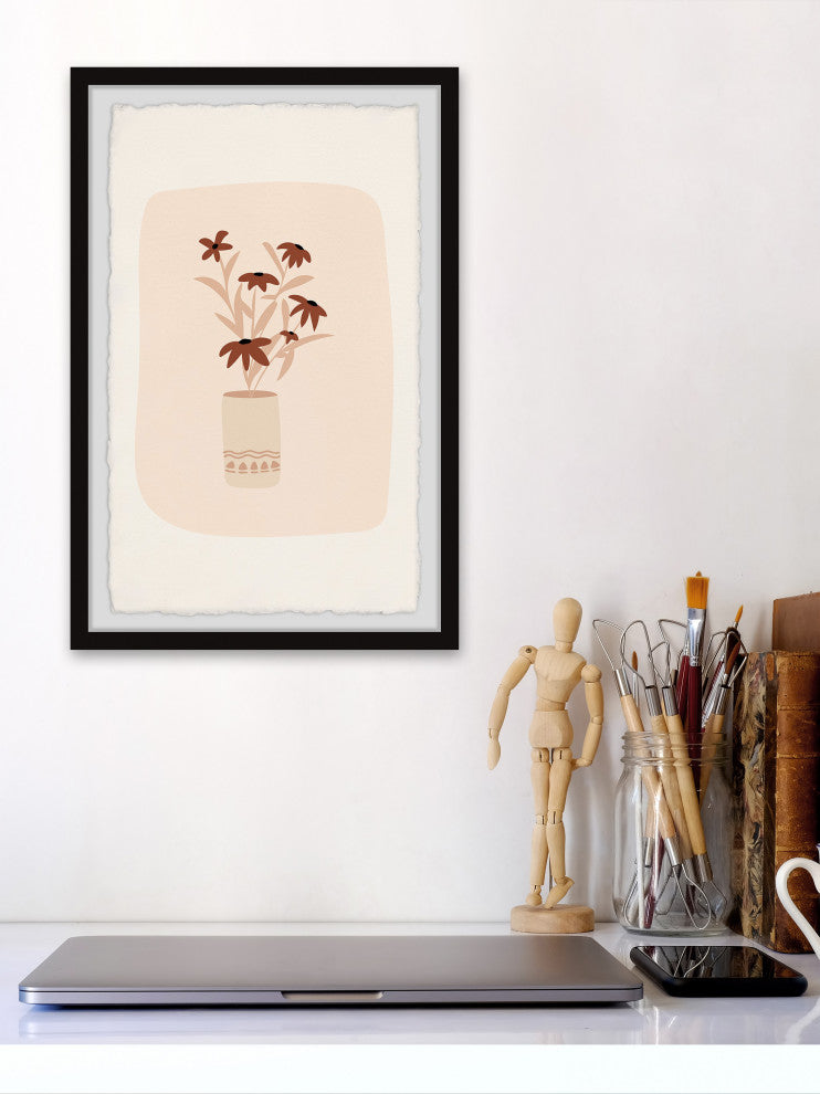 "Keep on Growing" Framed Painting Print, 16x24