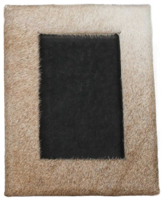 5" x 7" Natural Cowhide Hanging or Tabletop Picture Frame