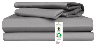 Organic Cotton Sheet Set, Dark Gray, King, 108"x105"
