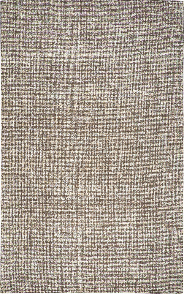 Rizzy Home Brindleton BR360A Brown Solid Area Rug, 8' Round