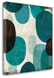 "Blue Drips I" By Michael Mullan, Giclee Print on Gallery Wrap Canvas