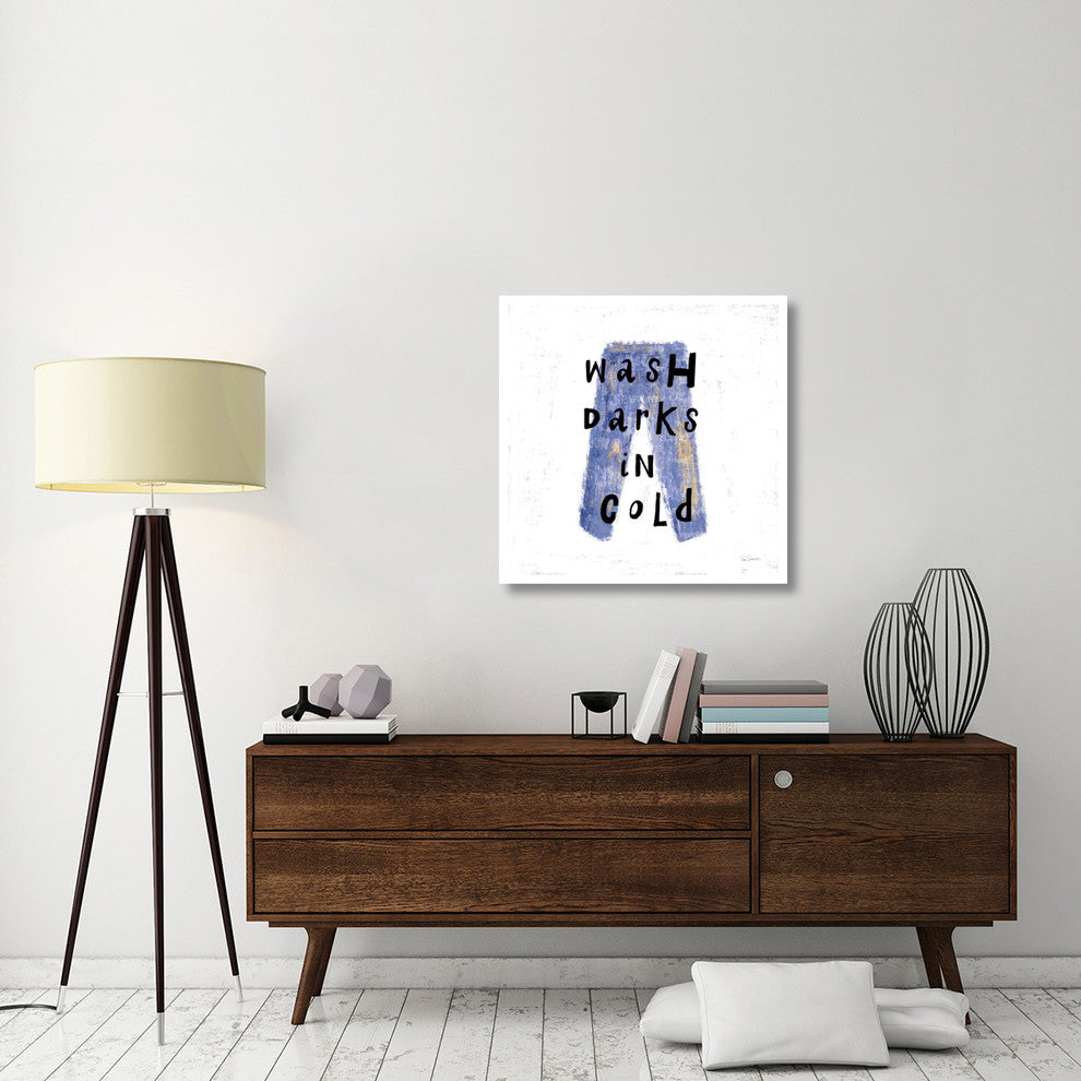 "Laundry Rules V" Digital Paper Print by Sue Schlabach, 32"x32"