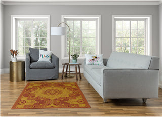 Shawl Rug, Nutmeg, 4'x6'
