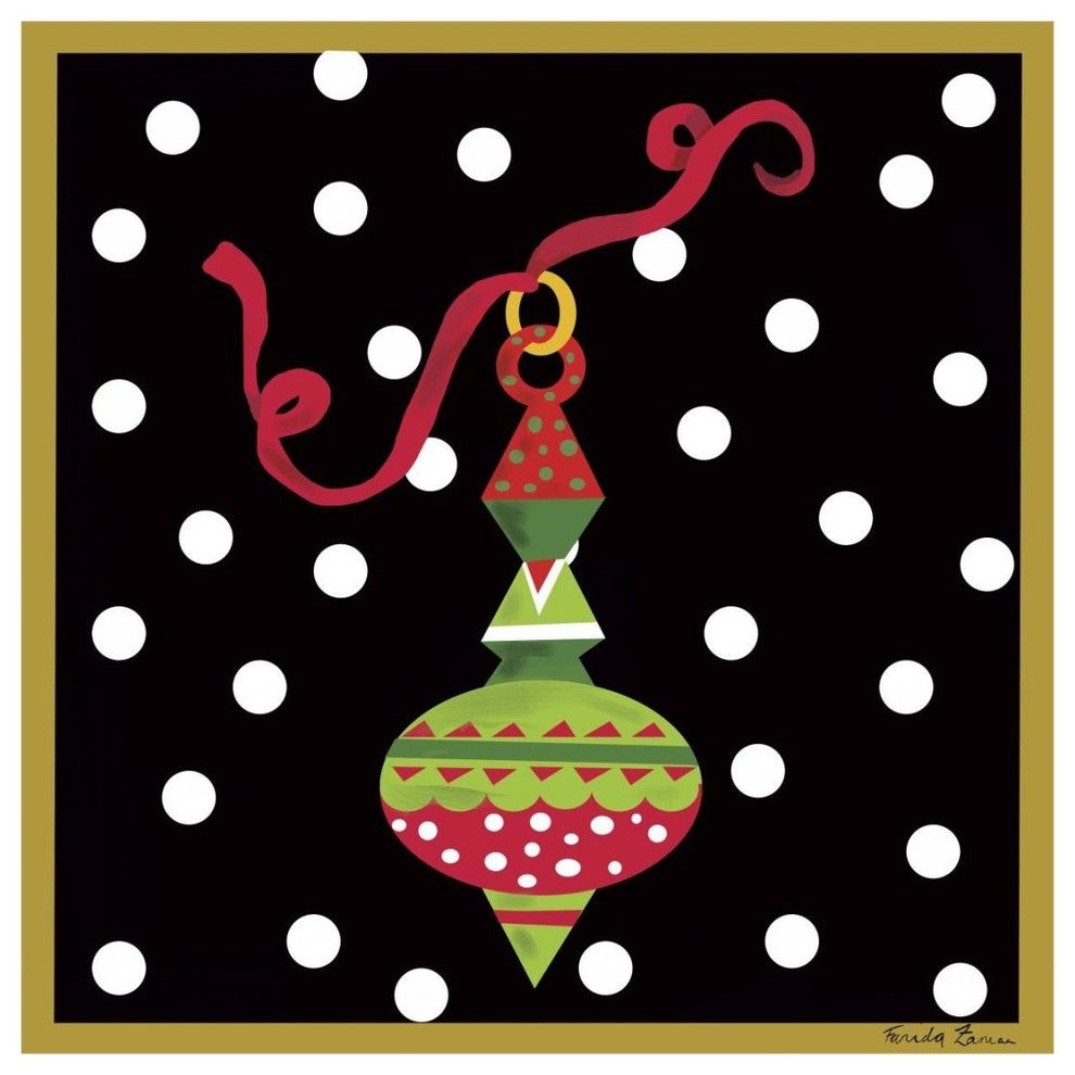 "The Night Before Christmas II" Digital Paper Print by Farida Zaman, 20"x20"