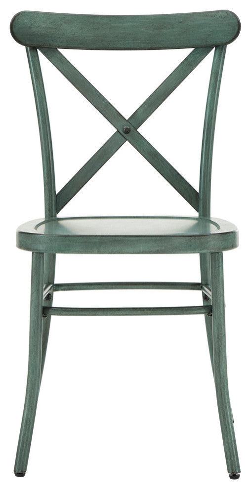 Banet Oak 48-inch Rectangle Dining Set, 5 Piece Set, Antique Sage Green