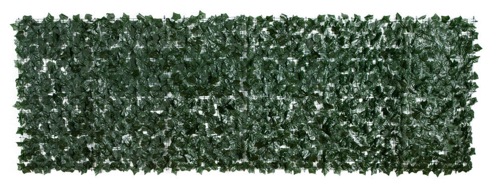 40in. x 120in. UV Resistant Artificial Ivy Privacy Fence Wall Screen