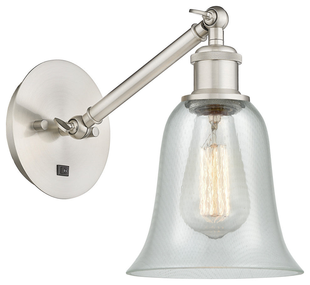 Innovations 317-1W-SN-G2812-LED Hanover 1 Light Sconce, Brushed Satin Nickel
