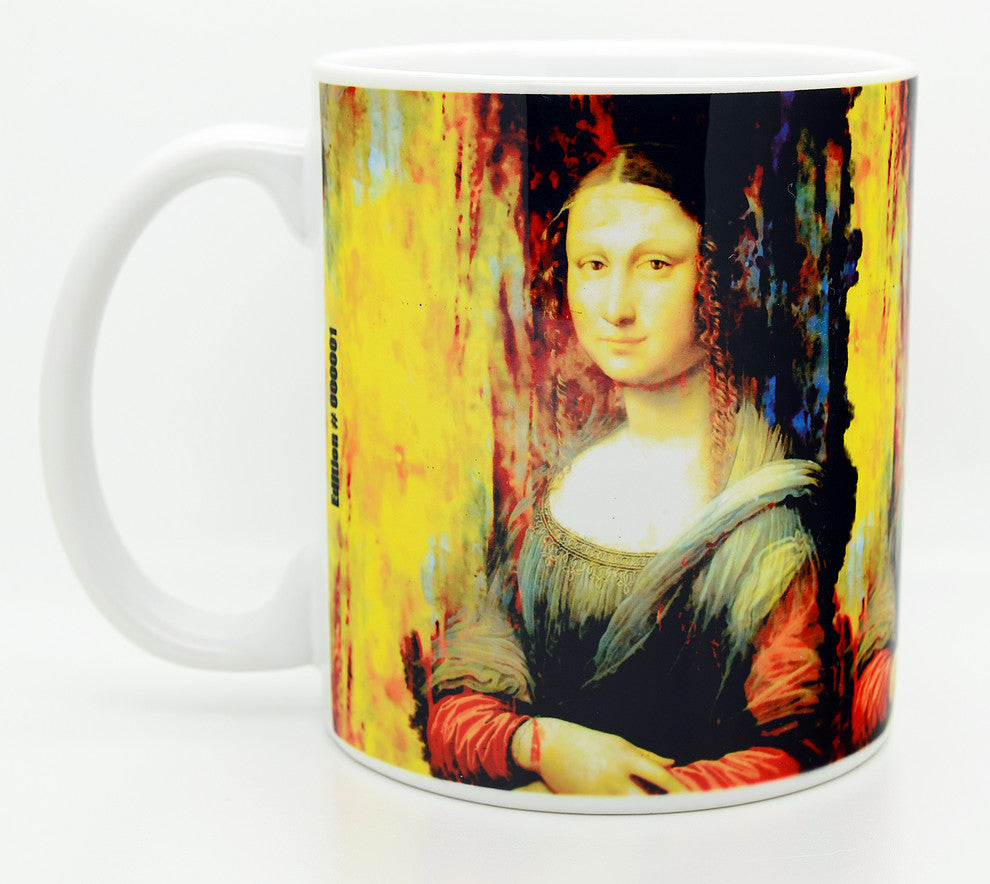 Mona Lisa "Ageless Charm" Mug Art by Mark Lewis