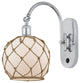 Innovations 518-1W-PC-G121-8RB-LED 1 Light Sconce, Polished Chrome