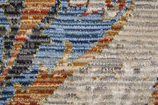 Claymore R39P2 Transitional/Bohemian & Vintage Runner, Gray/Rust, 2'6"x7'3"