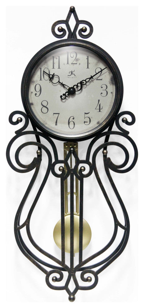 Pendulum 20" Wall Clock
