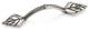 3" Windsor Leaf Pull - Antique Pewter