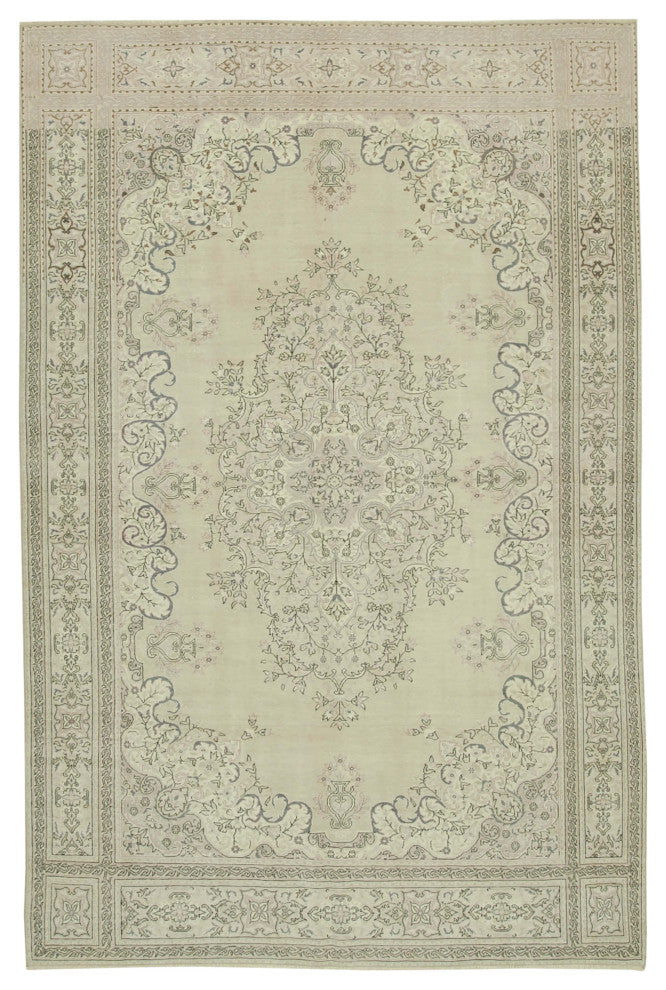 Rug N Carpet - Handmade Turkish 6' 9'' x 10' 4'' One-of-a-Kind Area Rug