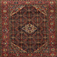 Ahgly Company Indoor Square Traditional Area Rugs, 3' Square