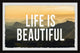 "Life Is Beautiful II" Framed Painting Print, 36x24