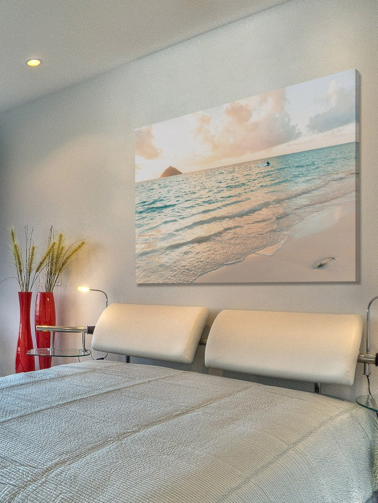 Marmont Hill, "Fluffy Rises" by Morgan Hartley Painting on Wrapped Canvas, 36x24