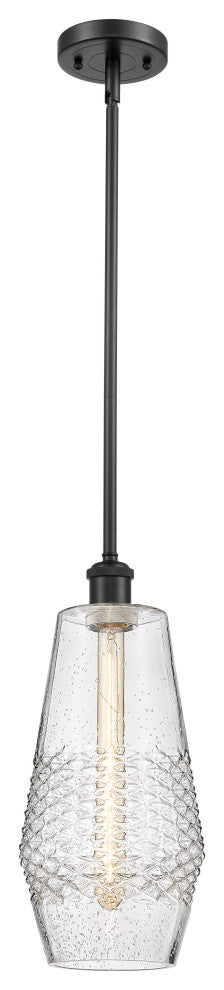 Innovations 516-1S-BK-G684-7-LED 1-Light Mini Pendant, Matte Black