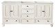 Avanity Thompson 72" Vanity Only, French White Finish