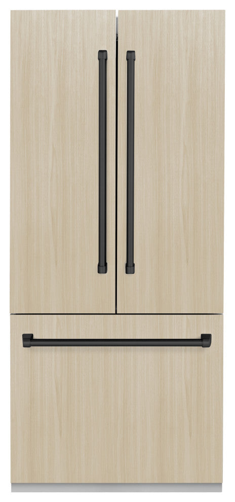ZLINE 36" Built-in Refrigerator With a Matte Black Handle, RBIVZ-36-MB