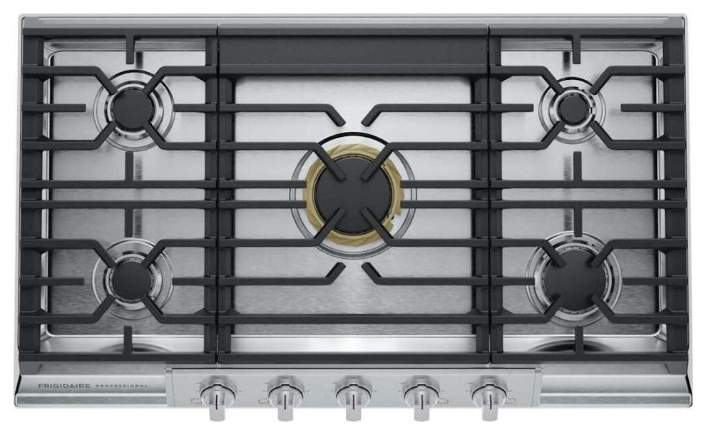 Frigidaire PCCG3680A Professional Series 36"W 5 Burner Natural - Stainless