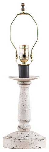 Butcher's Chamberstick, Vintage White