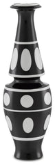 De Luca Black and White Vase