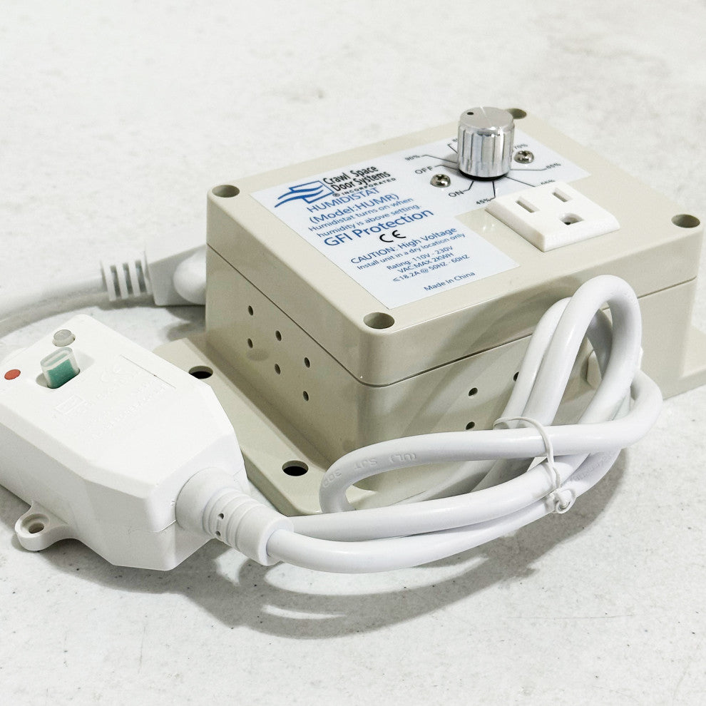 Crawl Space Humidistat Humidity Controller System - Efficient Moisture Control
