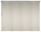 Stella 4-Panel Track Extendable Vertical Blinds 48-88"W