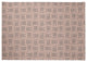 Criss Cross Bunnies Easter Chenille Rug, Sunwashed Red, 5'x7'