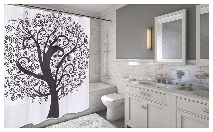"Tree of Life" Fabric Shower Curtain