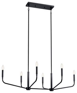 Madden Chandelier, Black, 45"