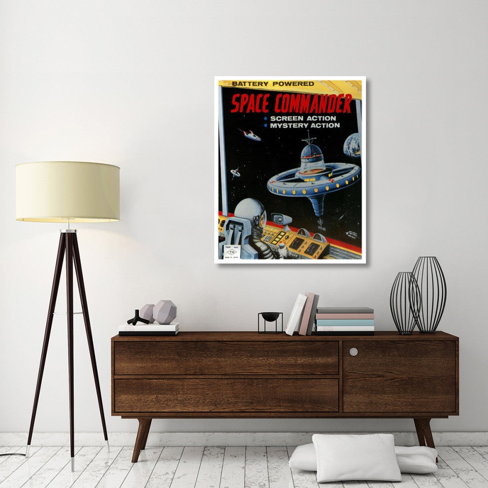 "Space Commander" Digital Paper Print by Retrorocket, 37"x46"