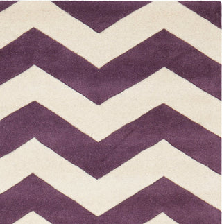 Safavieh Chatham Cht715F Purple, Ivory Area Rug