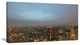 Shinjuku District View Point, Cityscape Canvas Art Print, 32"x16"