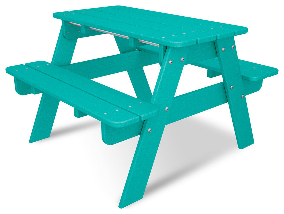 Polywood Kids Picnic Table, Aruba
