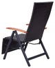Modern Garden Folding Rattan Aluminum Recliner Chair