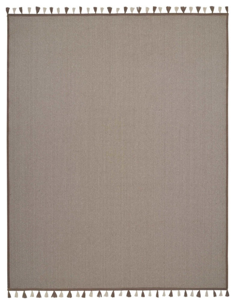 Nourison Otto Taupe Area Rug, 8'x10'6"