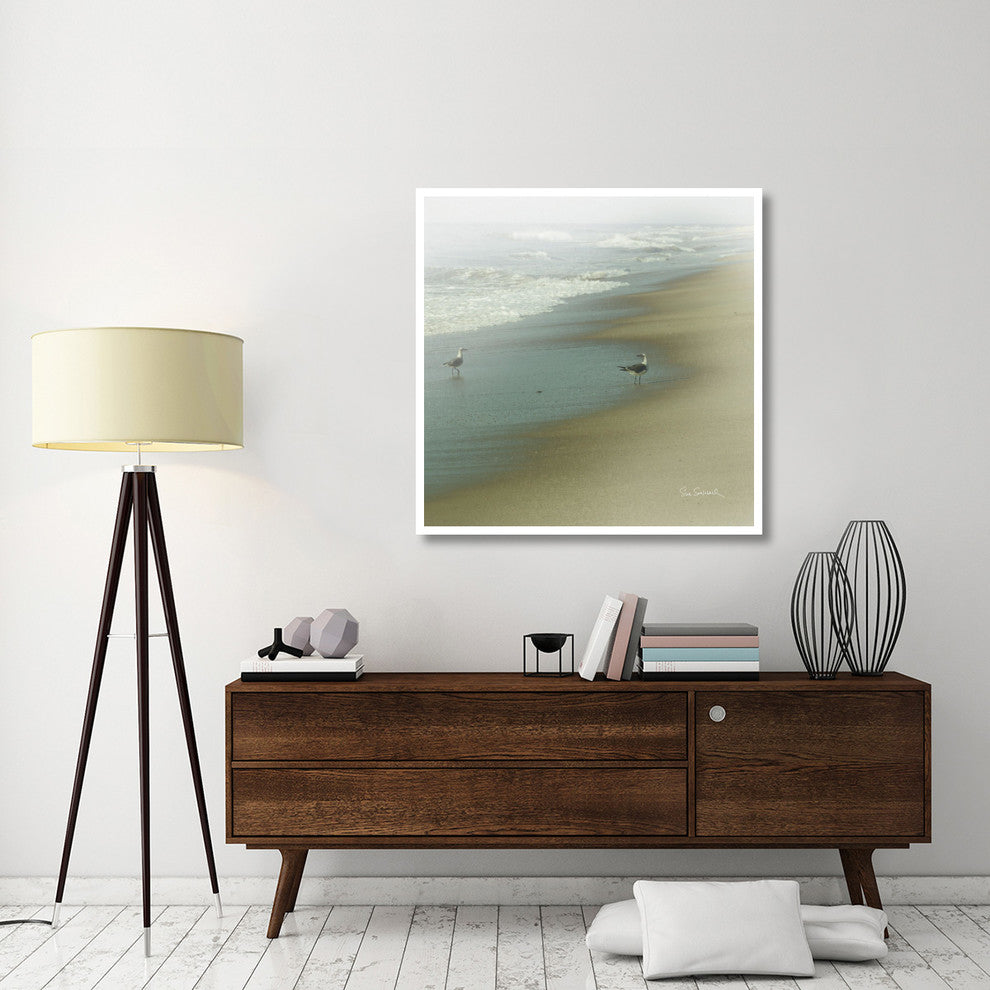 "Seabirds" Digital Paper Print by Sue Schlabach, 42"x42"
