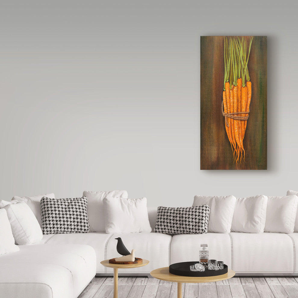 Gigi Begin 'Carrots' Canvas Art, 32"x16"