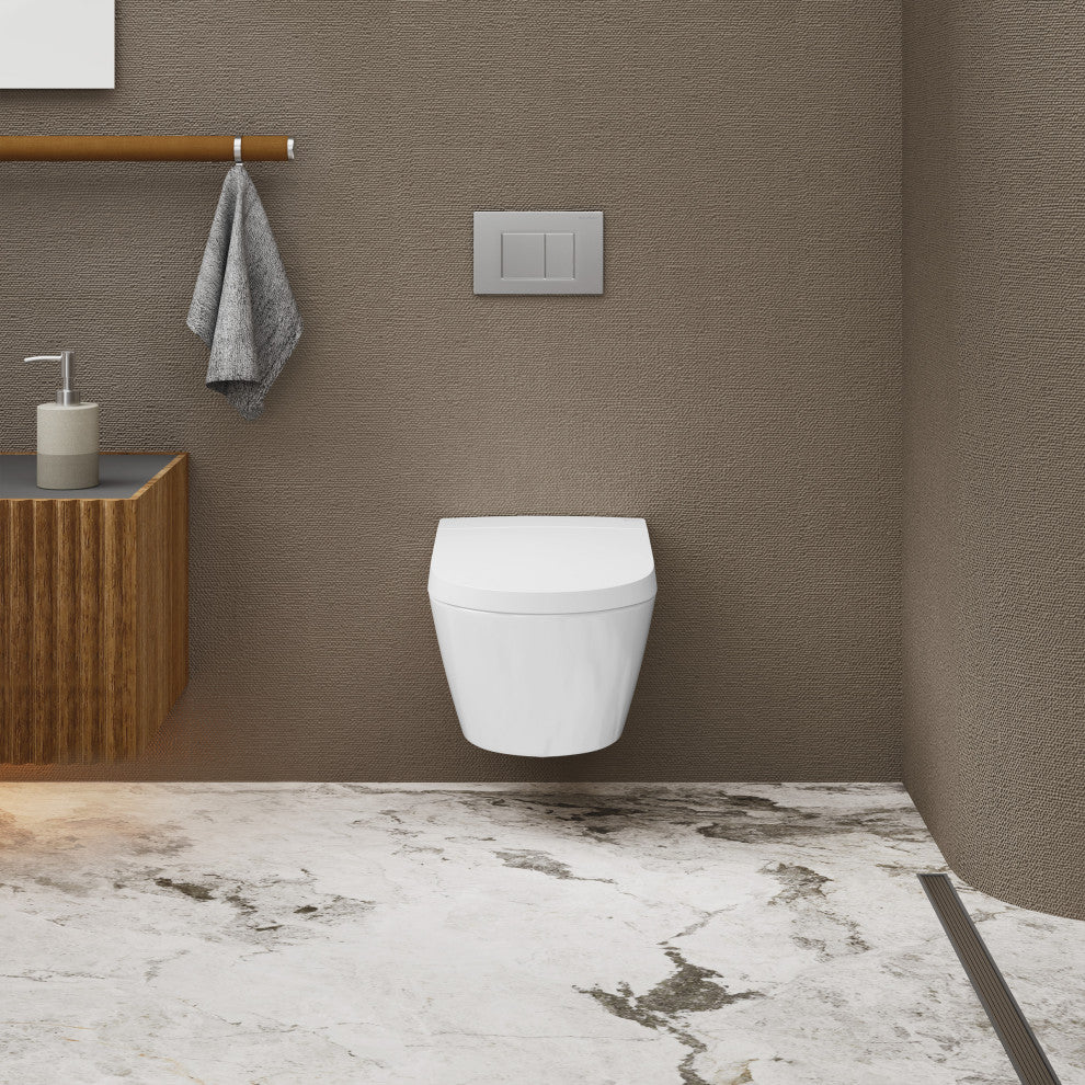 Hugo Smart Wall-Hung Toilet With Bidet Bundle